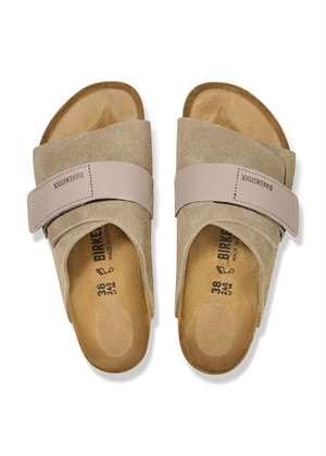 Kyoto LEN/LEVE sandal Taupe Birkenstock 